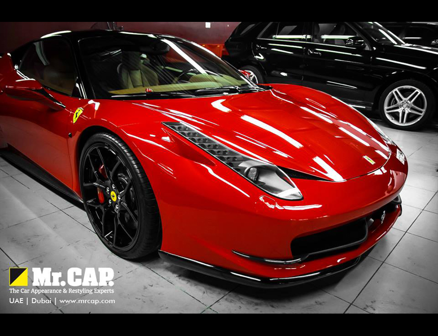 Ferrari 458 Italia возвращается в mrcap.ru Дубай